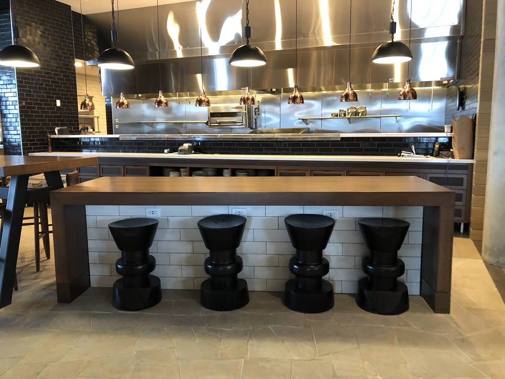 Omni Viking Lakes Hotel cabinets by St. Germain's Cabinet - Supreme Counters Duluth, MN