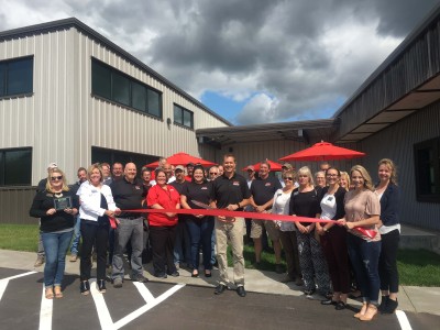 Ribbon cutting ceremony