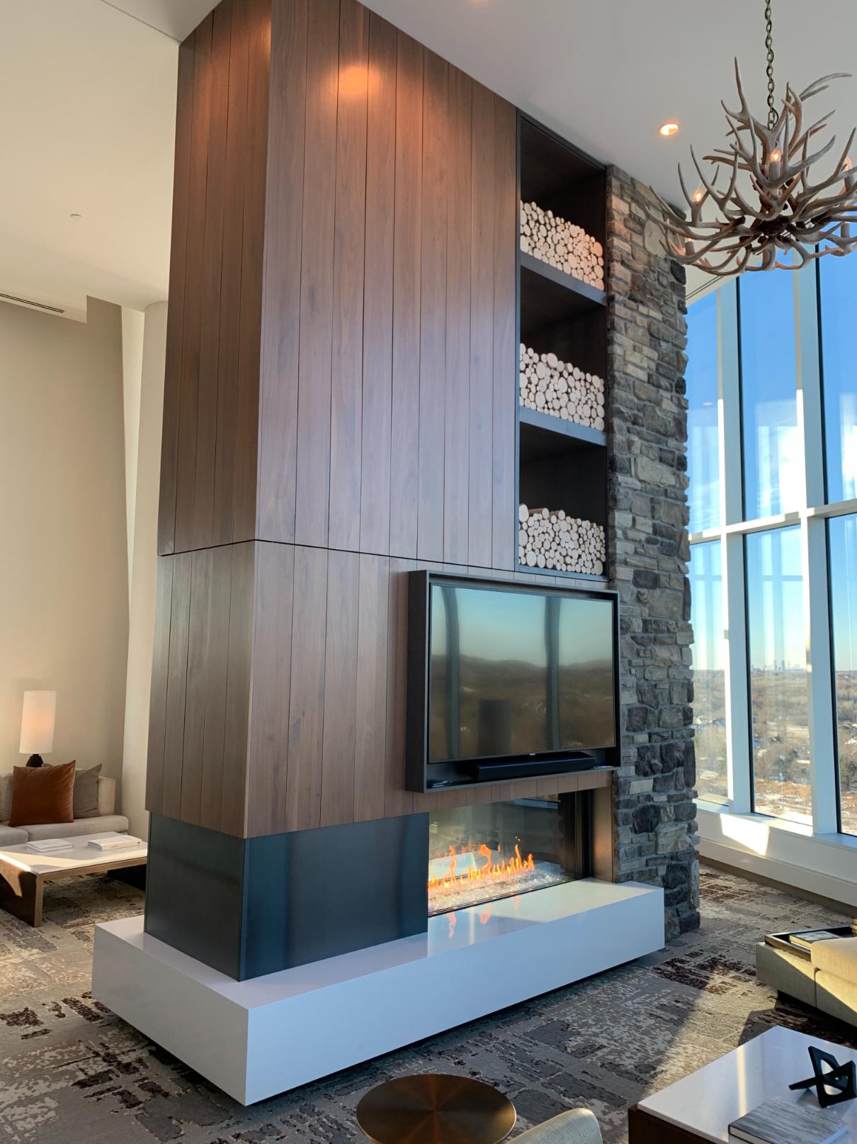 omni vikings hotel by st germains cabinet mn fireplace