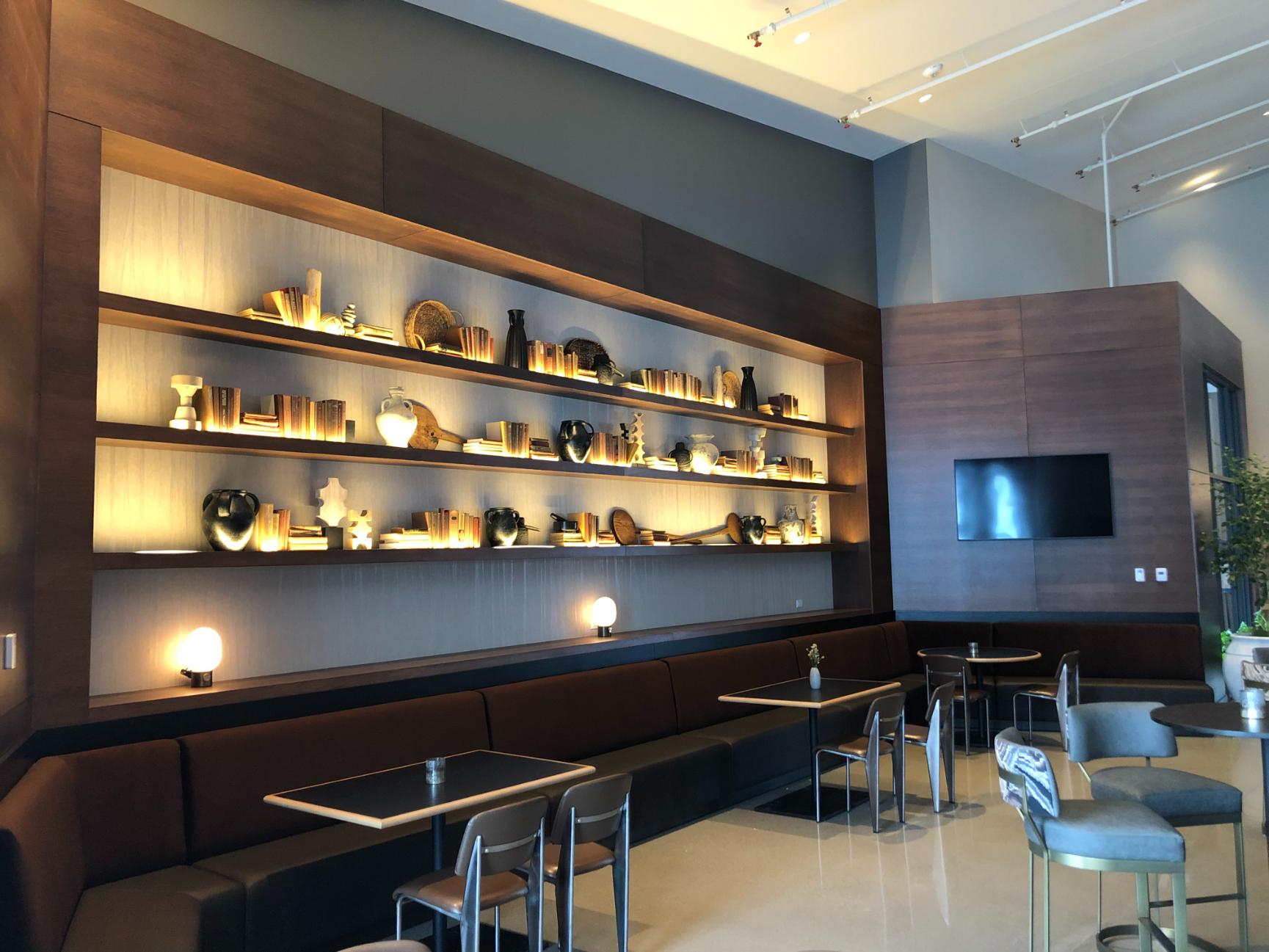 st germains casework millwork counter tops lighted display shelving