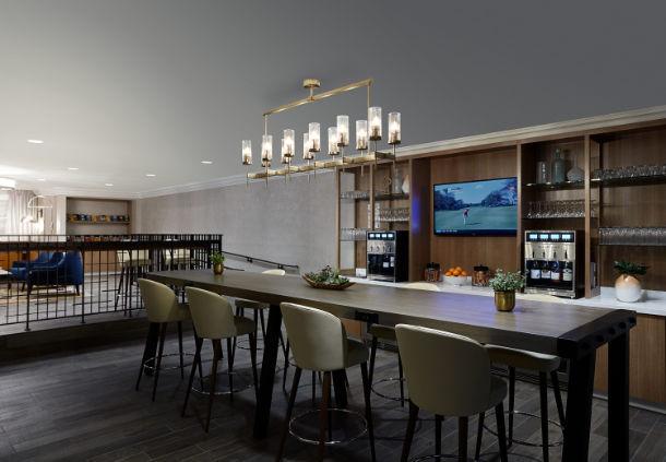 st germains washington hotel commercial casework millwork food service counter bar